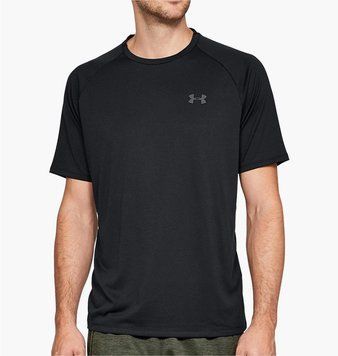Футболка чоловіча Under Armour Tech 2.0 Short Sleeve Training Top Black (1326413-001) 1326413-001 фото