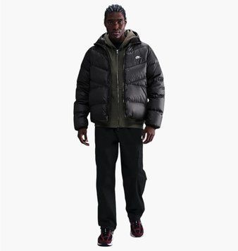 Куртка чоловіча Nike M Windrunner Stmnt Dwn Jkt Black (HQ7790-011) HQ7790-011 фото