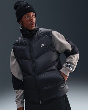 Жилетка чоловіча Nike Windrunner Statement Down Gilet (HV1480-010) HV1480-010 фото