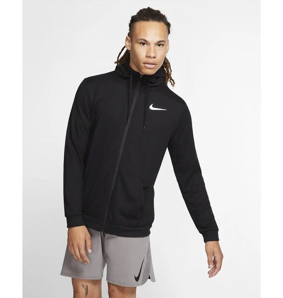 Бомбер чоловічий Nike M Dry Hoodie Fz Fleece (CJ4317-010) CJ4317-010 фото